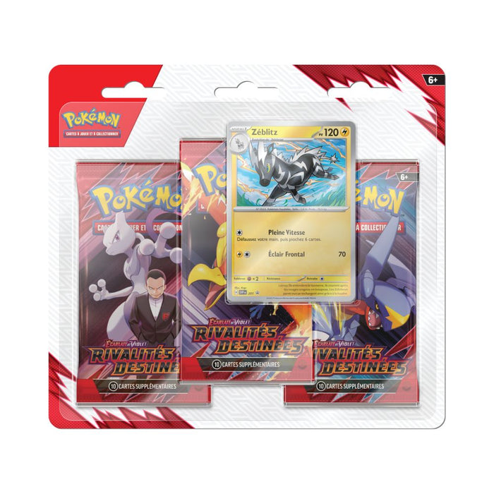 (Français) Pokémon Écarlate Et Violet Rivalités Destinées Tripack