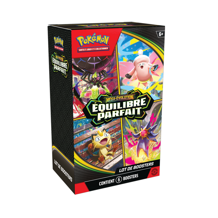 (French) Pokémon - Méga Évolution Équilibre Parfait - Lot de Boosters