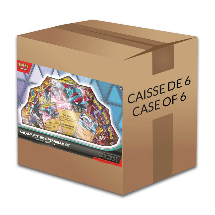 Pokemon Salamence EX & Reshiram EX Premium Collection Box
