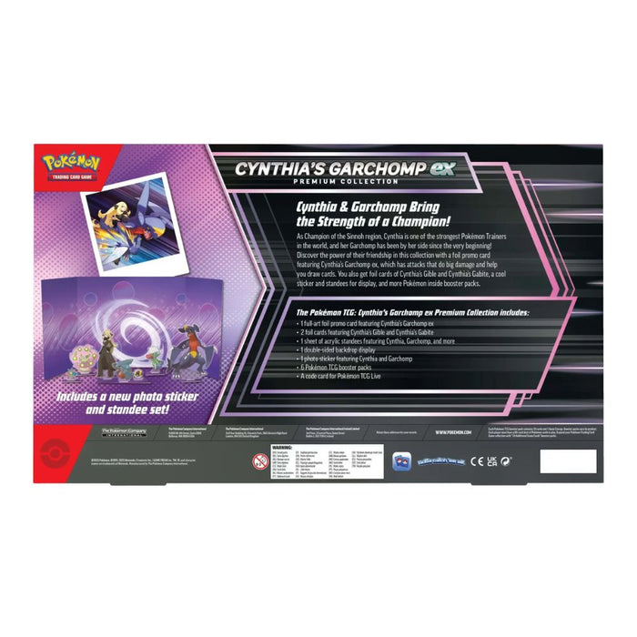 Pokémon Cynthia's Garchomp Ex Premium Collection