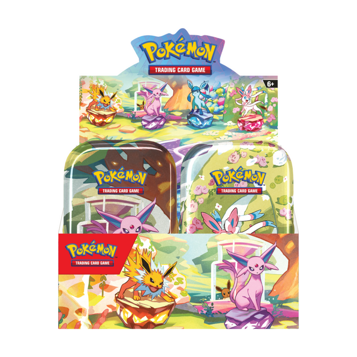 Pokémon Scarlet & Violet Prismatic Evolutions Mini Tin