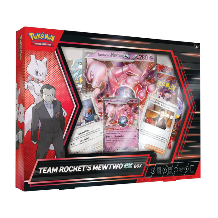 Pokémon Team Rocket's Mewtwo Ex Box
