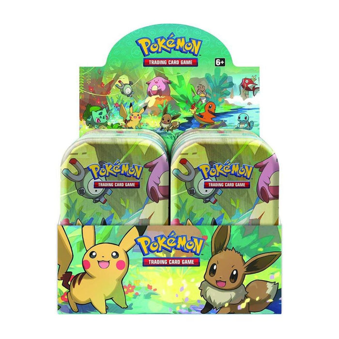 Pokémon Kanto Friends Mini Tin Display