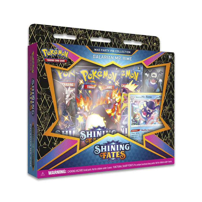 POKEMON SHINING FATES MAD PARTY PIN COLLECTION