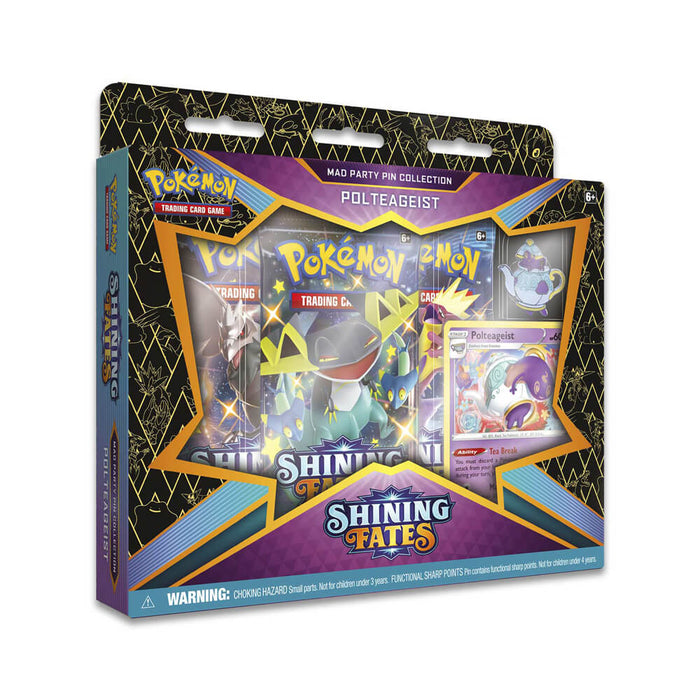 POKEMON SHINING FATES MAD PARTY PIN COLLECTION
