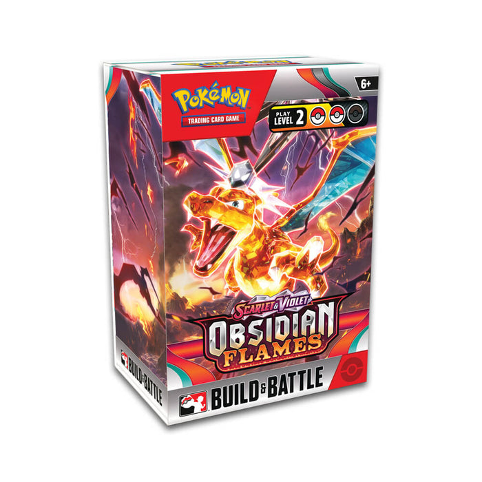 Pokémon Scarlet & Violet Obsidian Flames Build & Battle Box