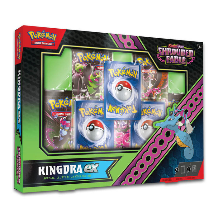 Pokémon Scarlet &amp; Violet Shrouded Fable Kingdra ex Special Illustration Collection