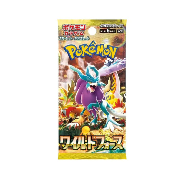 Pokémon Scarlet & Violet Wild Force Booster Box (Japanese)