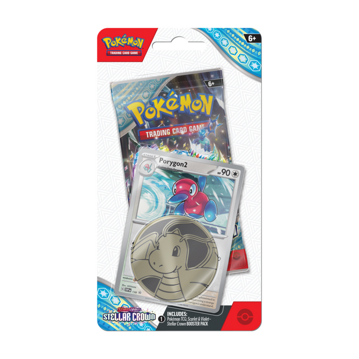 Pokémon Scarlet & Violet Stellar Crown Checklane Blister