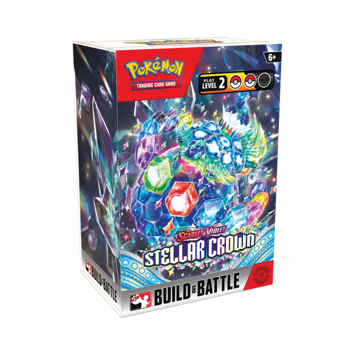 Pokémon Scarlet & Violet Stellar Crown Build & Battle Box