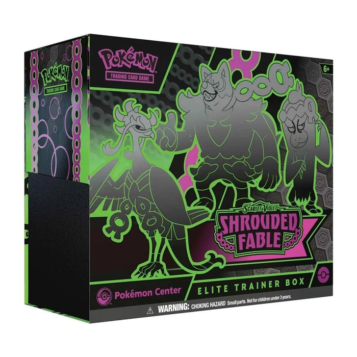 Pokemon Scarlet & Violet Shrouded Fable Elite Trainer Box (Pokémon Center)